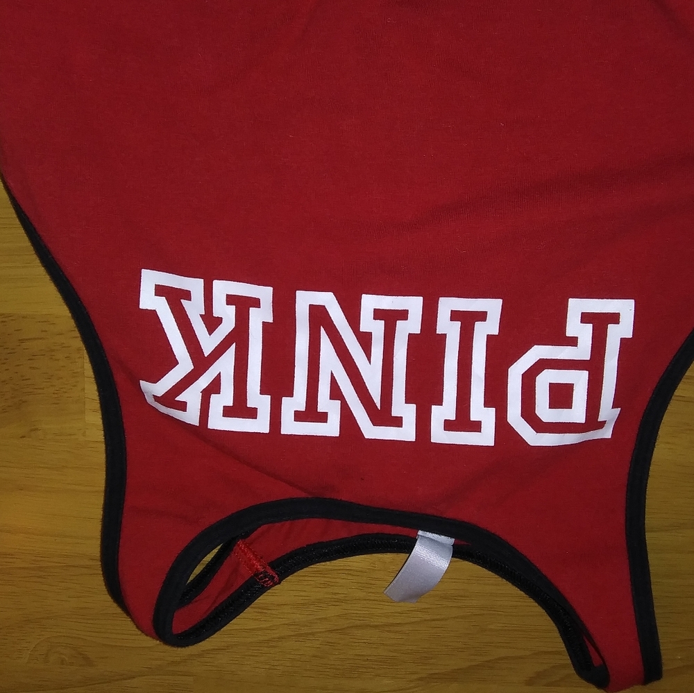 VS Pink Racer Back Sports Top Women Sz. S - Picture 4 of 12